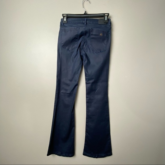 Bianco Navy  Blue Bootcut Pants - Picture 2 of 13